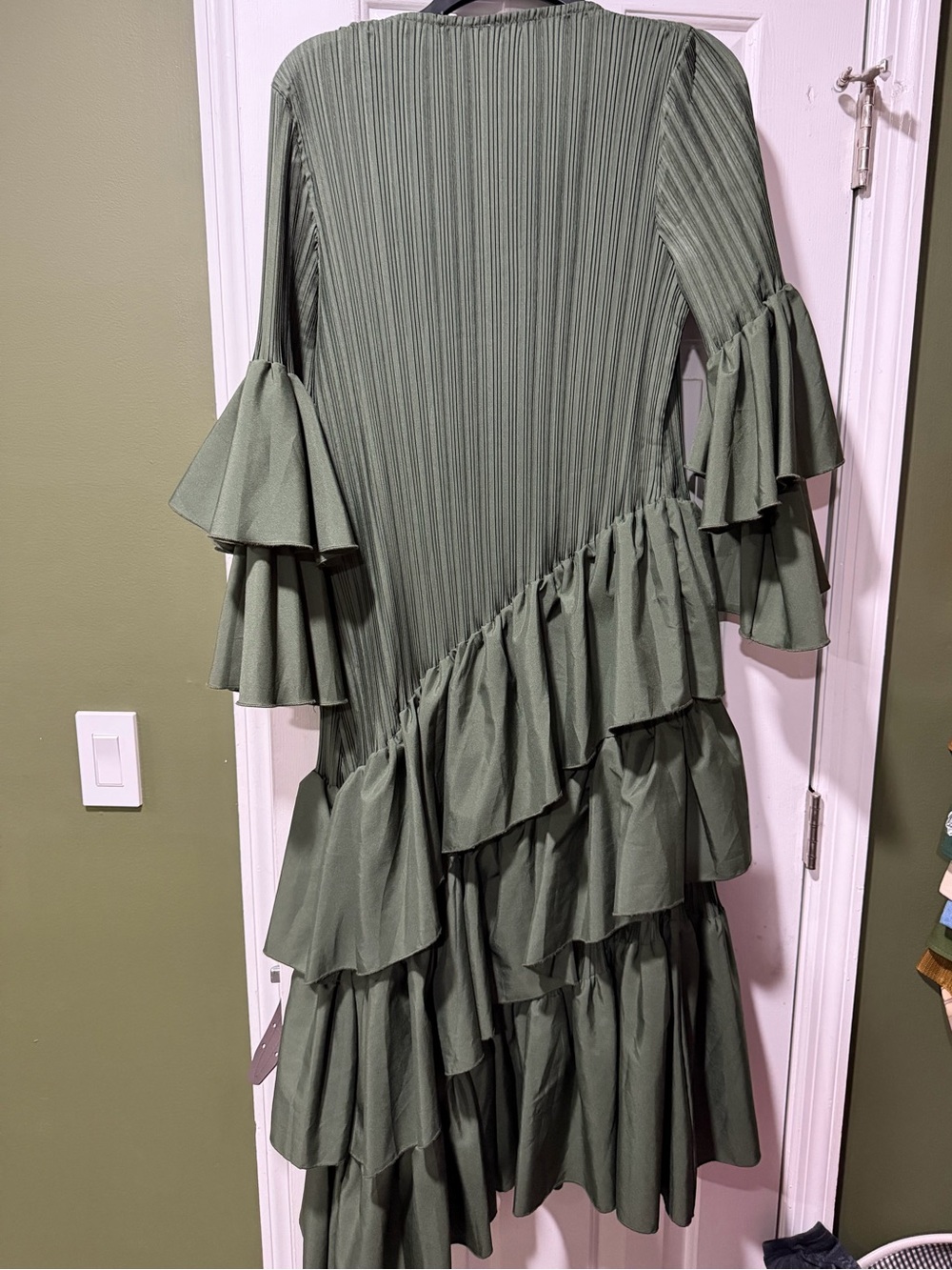Oh So Modest Ruffle Dress - Picture 5 of 5